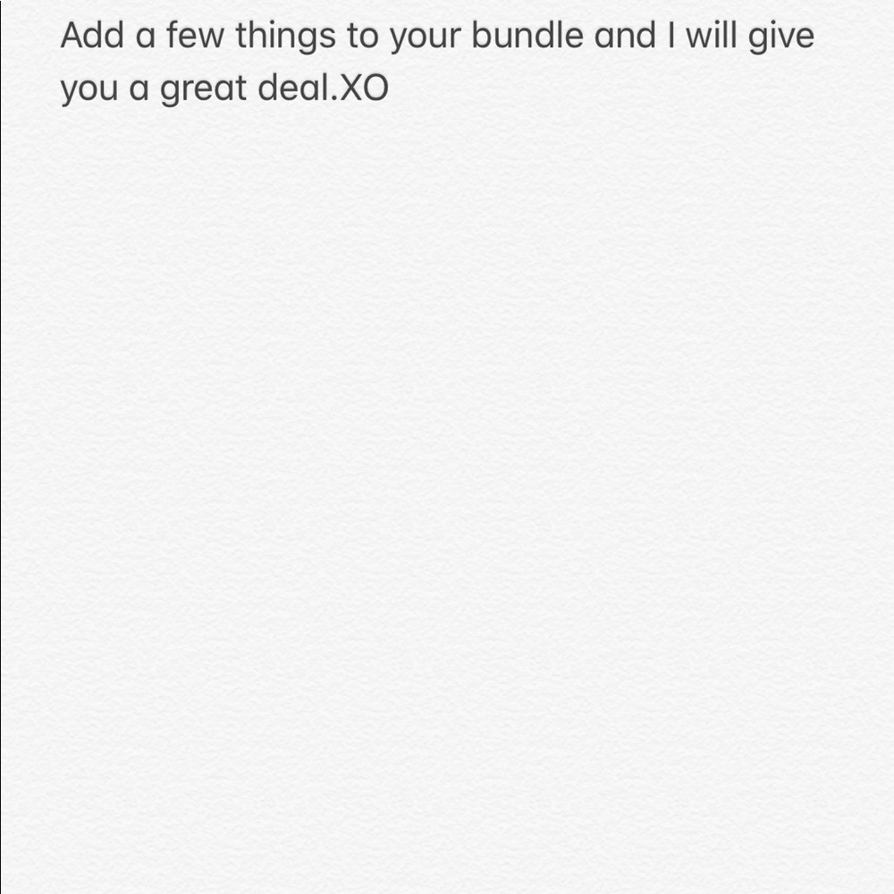 Bundle away